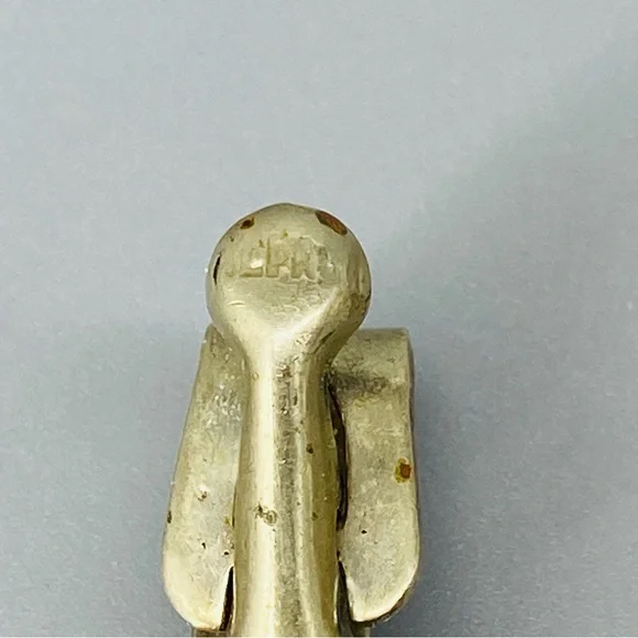 Vintage Sterling Silver Aztec Mayan Sun Calendar Tie Clip 925 - Picture 11 of 13